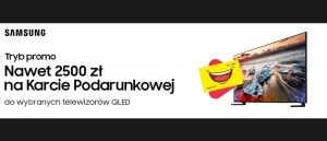 Promocja na telewizory SAMSUNG w RTV EURO AGD