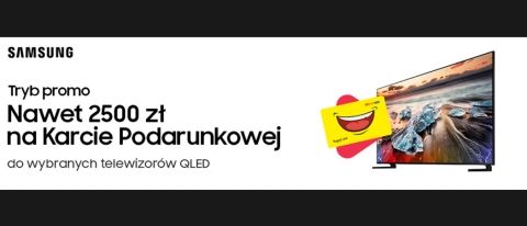 Promocja na telewizory SAMSUNG w RTV EURO AGD