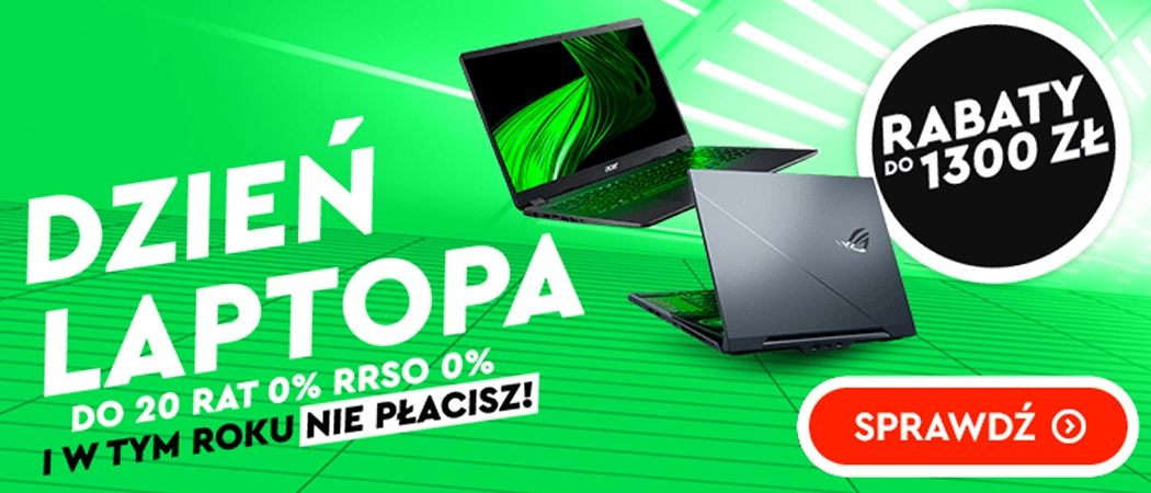 Promocja DZIEŃ LAPTOPA w Ole Ole - kup promocyjny laptop taniej z kodem rabatowym!
