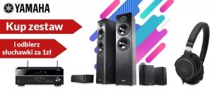 Promocja na kino domowe YAMAHA w Media Expert