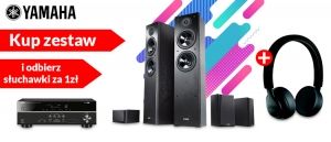 Promocja na kino domowe YAMAHA w Media Expert