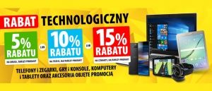 Promocja "Rabat technologiczny" w Media Expert
