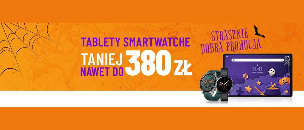 Promocja STRASZNIE DOBRA PROMOCJA w Neo24 - kup tablet lub smartwatch taniej z kodem rabatowym!