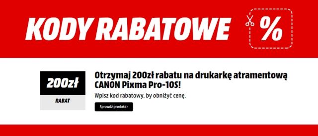 Promocja CANON w Media Markt