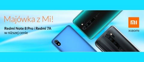 Promocja na smartfony XIAOMI w RTV EURO AGD