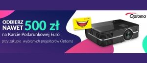 Promocja na projektory OPTOMA w RTV EURO AGD