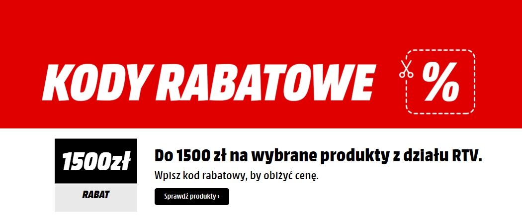 Kup promocyjny telewizor nawet do 1500 zł taniej w promocji Media Markt!