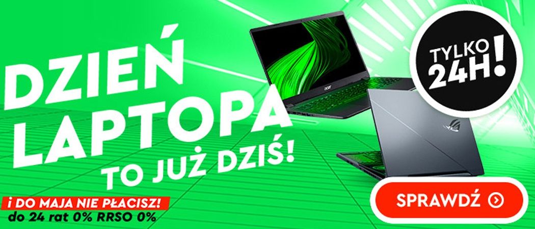 Promocja DZIEŃ LAPTOPA w Ole Ole - kup promocyjny laptop taniej z kodem rabatowym!