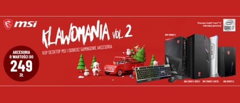 Promocja MSI KLAWOMANIA VOL.2 