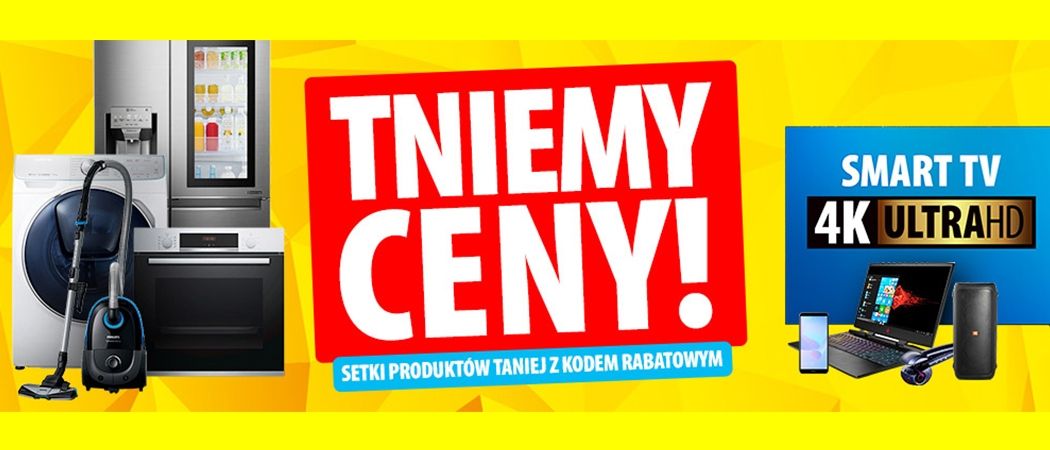 Kup promocyjny sprzęt z dodatkową zniżką w promocji "Tniemy ceny!" w Media Expert!