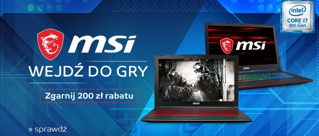 Promocja MSI w eMAG - kup promocyjny laptop MSI nawet do 200 zł taniej!