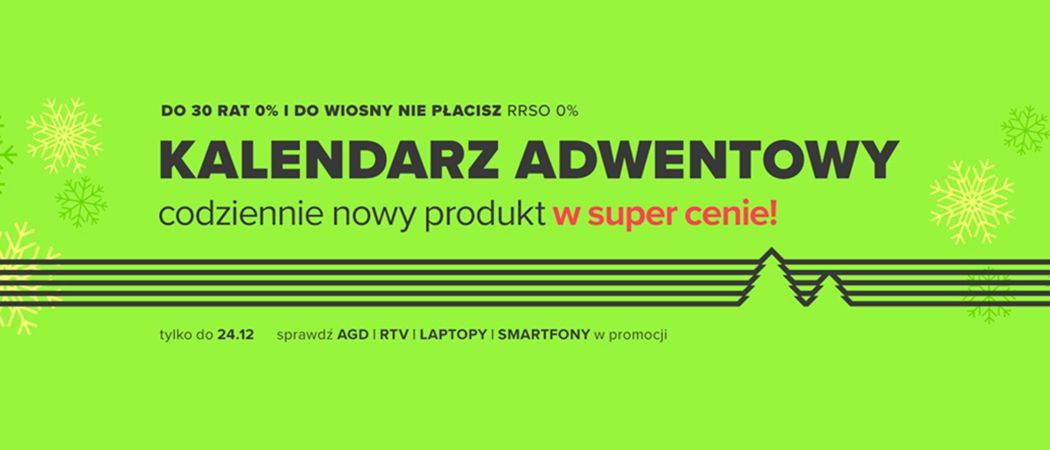 Promocja KALENDARZ ADWENTOWY w Neonet - kup jeszcze taniej promocyjny tablet!