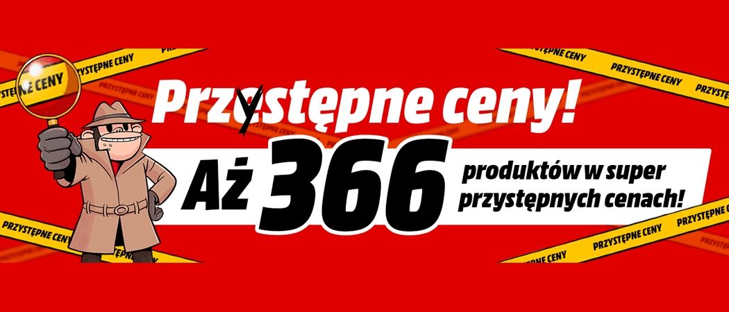 Promocja PRZYSTĘPNE CENY w Media Markt - kup jeszcze taniej wybrany telewizor, laptop i wiele innych!