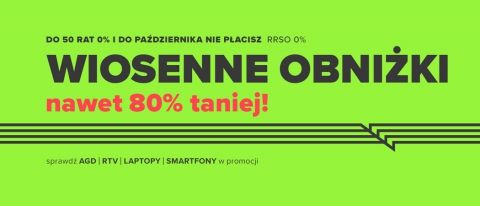 Promocja WIOSENNE OBNIŻKI w Neonet 