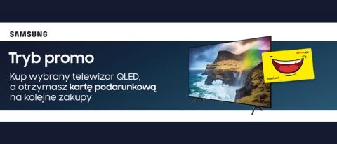 Promocja na telewizory SAMSUNG w RTV EURO AGD