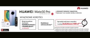 Promocja na smartfony HUAWEI w RTV EURO AGD