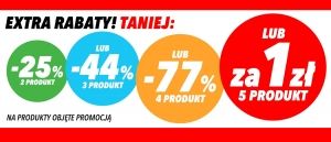 Promocja EXTRA RABATY w Media Expert