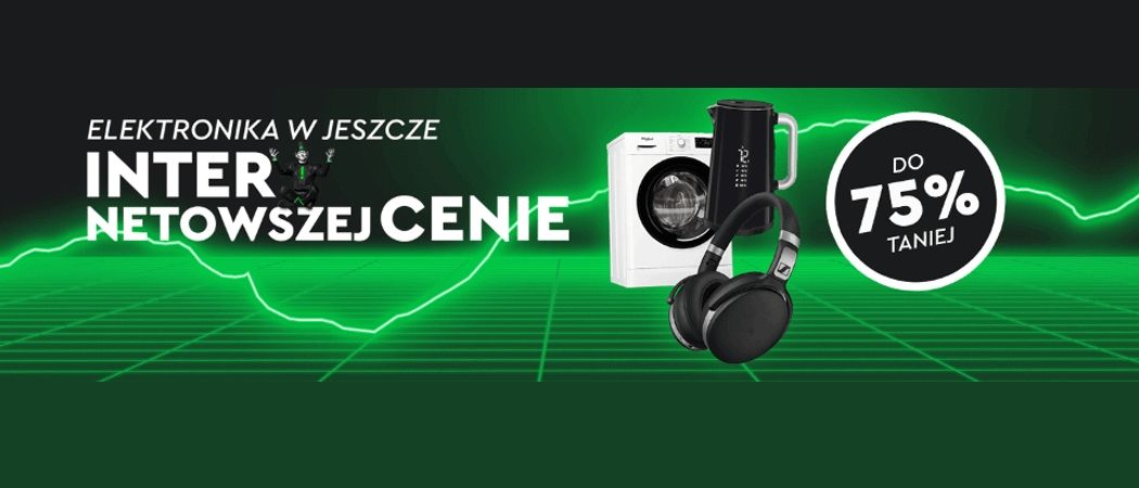 Promocja INTERNETOWA CENA w Ole Ole - kup promocyjne RTV nawet do 75% taniej!