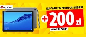 Promocja na tablet HUAWEI w Media Expert
