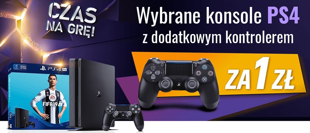 Kup wybraną konsolę i zyskaj dodatkowy kontroler za 1 zł w promocji Neo24!