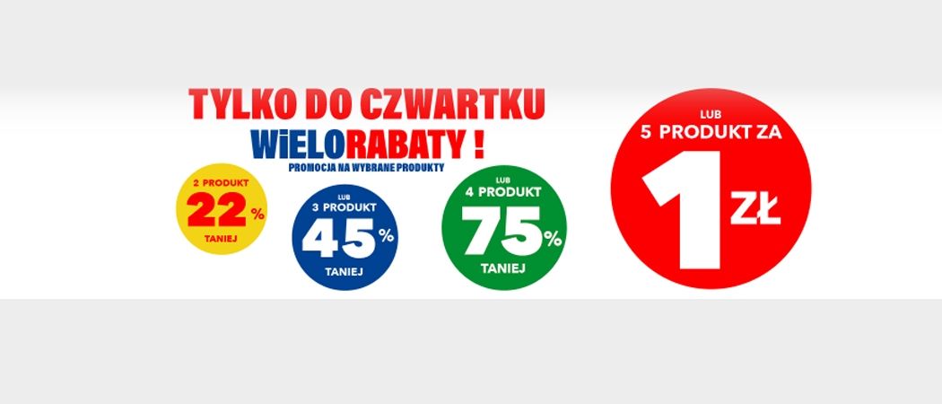 Promocja WIELORABATY w RTV EURO AGD - kup wybrane RTV i zyskaj rabat na jeden z produkt&oacute;w!