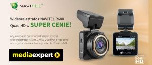 Promocja na wideorejestratory NAVITEL w Media Expert