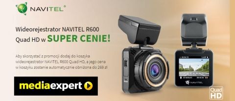 Promocja na wideorejestratory NAVITEL w Media Expert