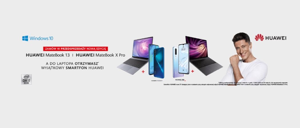 Promocja HUAWEI w RTV EURO AGD - kup promocyjny laptop i zyskaj smartfon w prezencie!
