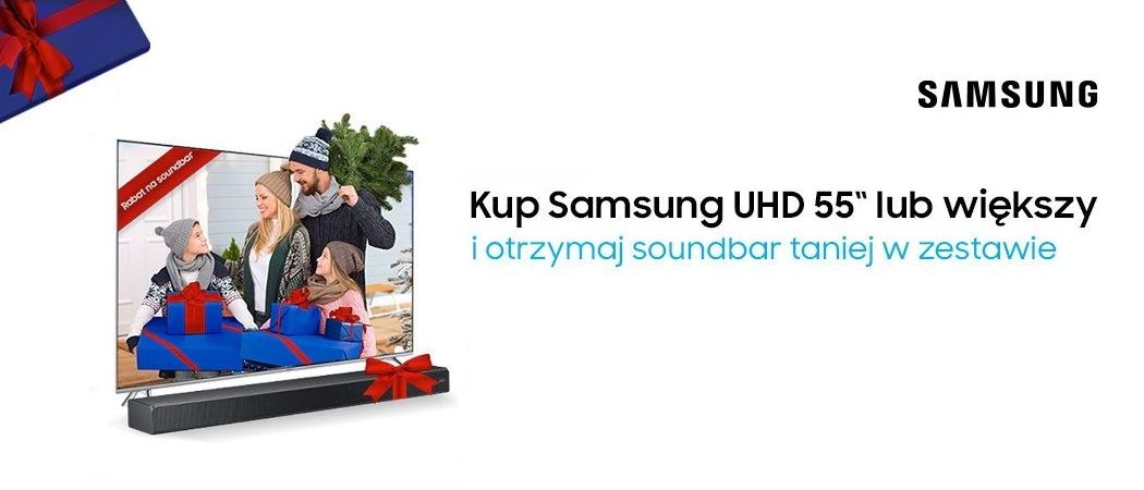 Promocja na soundbary taniej z telewizorami SAMSUNG w SATURN!