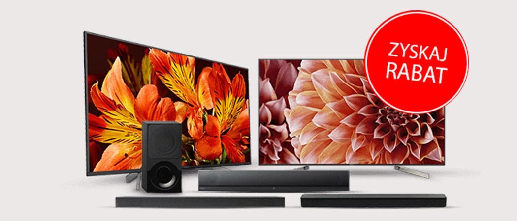 Promocja SONY w Media Expert - soundbar w zestawie z telewizorem taniej!