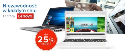 Promocja na laptopy LENOVO w eMAG