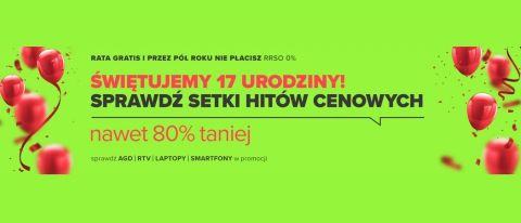 Promocja ŚWIĘTUJEMY 17 URODZINY w Neonet 