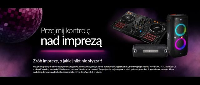 Promocja na audio w RTV EURO AGD