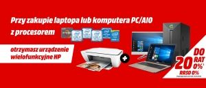 Promocja na laptopy i komputery w Media Markt
