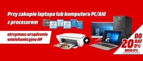 Promocja na laptopy i komputery w Media Markt