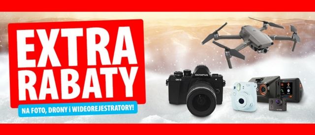 Promocja na foto, drony i wideorejestratory w Media Expert