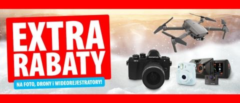 Promocja na foto, drony i wideorejestratory w Media Expert