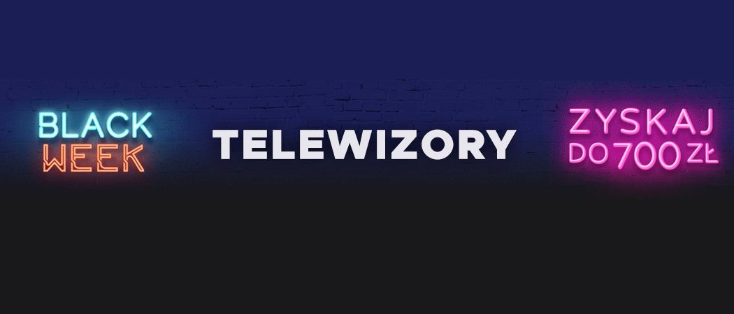 Promocja "Black week" w Neo24 - kup telewizor nawet do 700 zł taniej!
