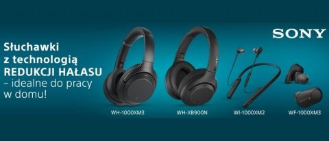 Promocja na słuchawki SONY w RTV EURO AGD