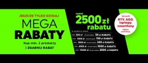 Promocja "Mega rabaty" w NEONET
