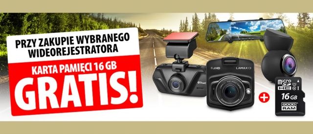 Promocja na wideorejestratory w Media Expert