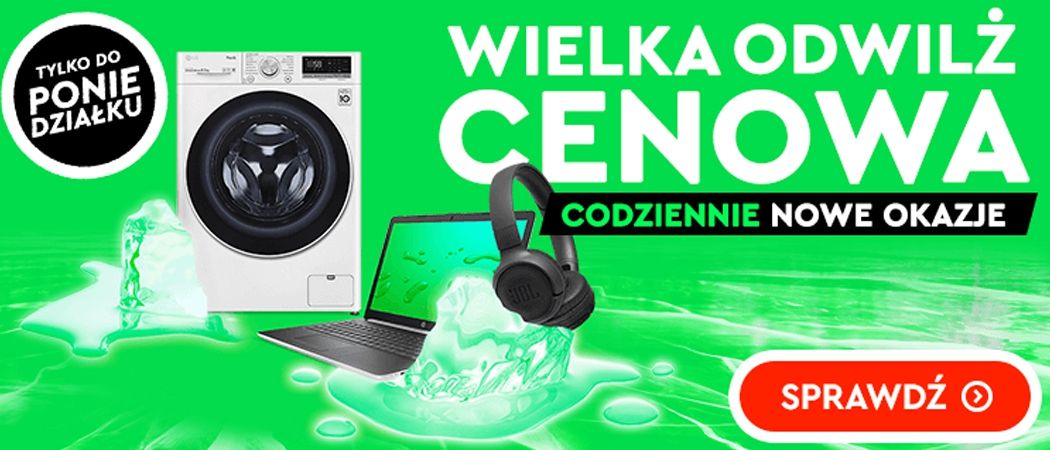 Promocja WIELKA ODWILŻ CENOWA w Ole Ole - kup jeszcze taniej promocyjne RTV!