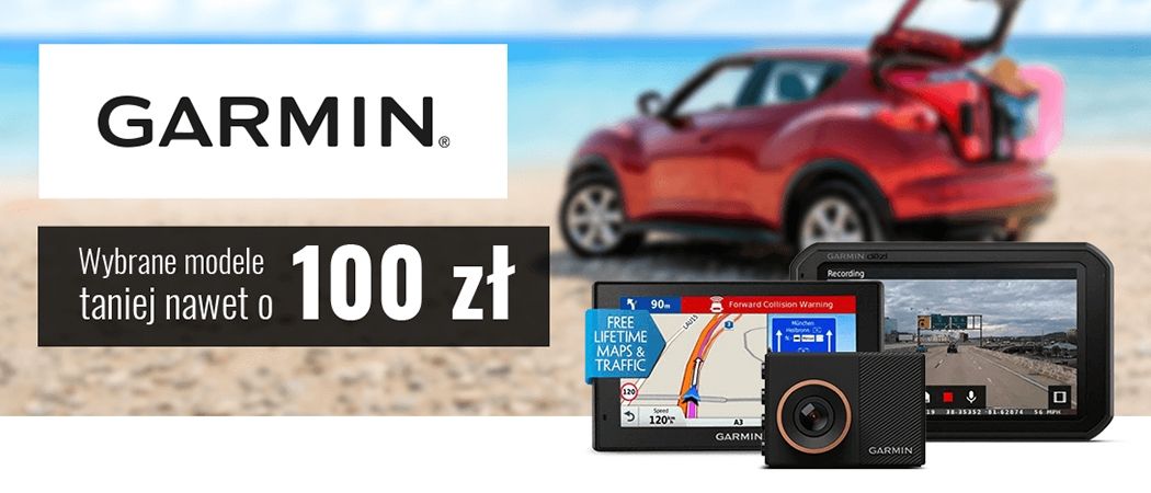 Kup wybraną nawigację GARMIN i zyskaj do 100 zł dodatkowej zniżki w promocji Neo24!