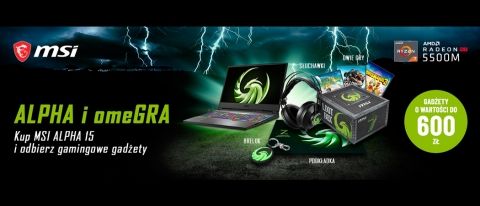 Promocja na laptopy MSI 