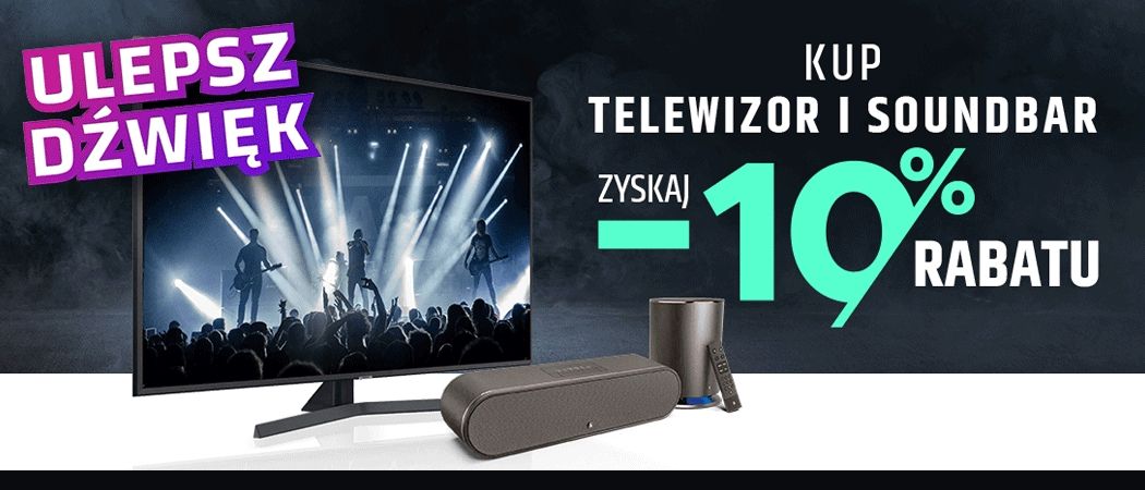 Promocja Neo24 - kup wybrany telewizor i soundbar taniej z kodem rabatowym!