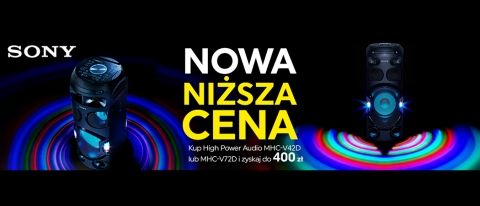 Promocja na sprzęt SONY w NEONET