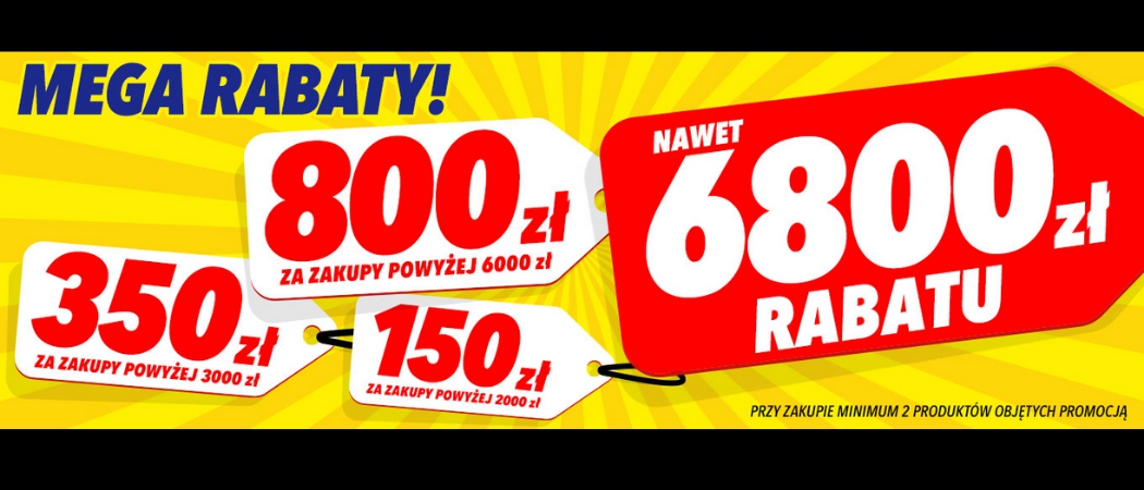 Promocja Mega Rabaty w Media Expert - kup RTV taniej z kodem rabatowym!