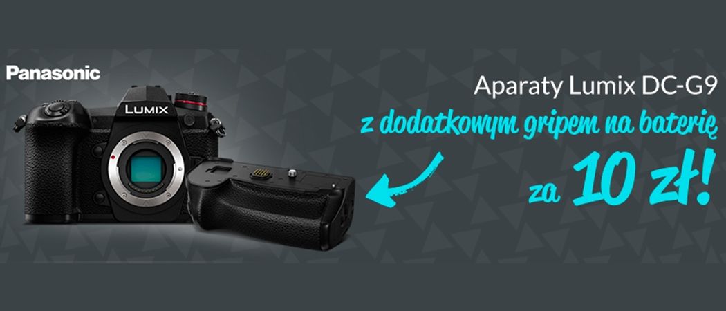 Promocja Panasonic w RTV EURO AGD - aparaty Lumix z dodatkowym gripem za 10 zł!