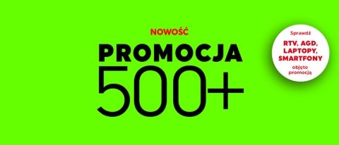 Promocja "500+" w NEONET