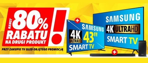 Promocja na telewizory SAMSUNG w Media Expert